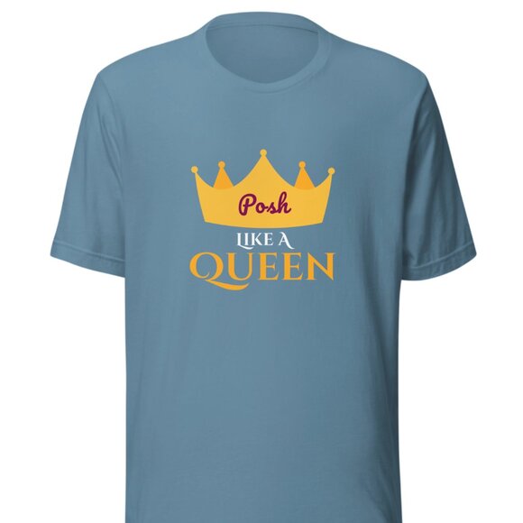NWT - Xs to 5Xl - "Posh Like A Queen" - Goals Activated, I'm the Queen Here - Picture 7 of 15